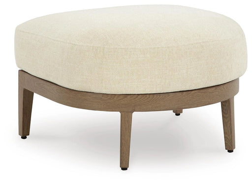 Serene Bay Outdoor Ottoman with Cushion image