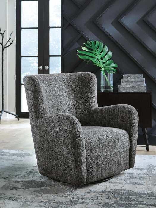 Rowenburg Swivel Glider Accent Chair