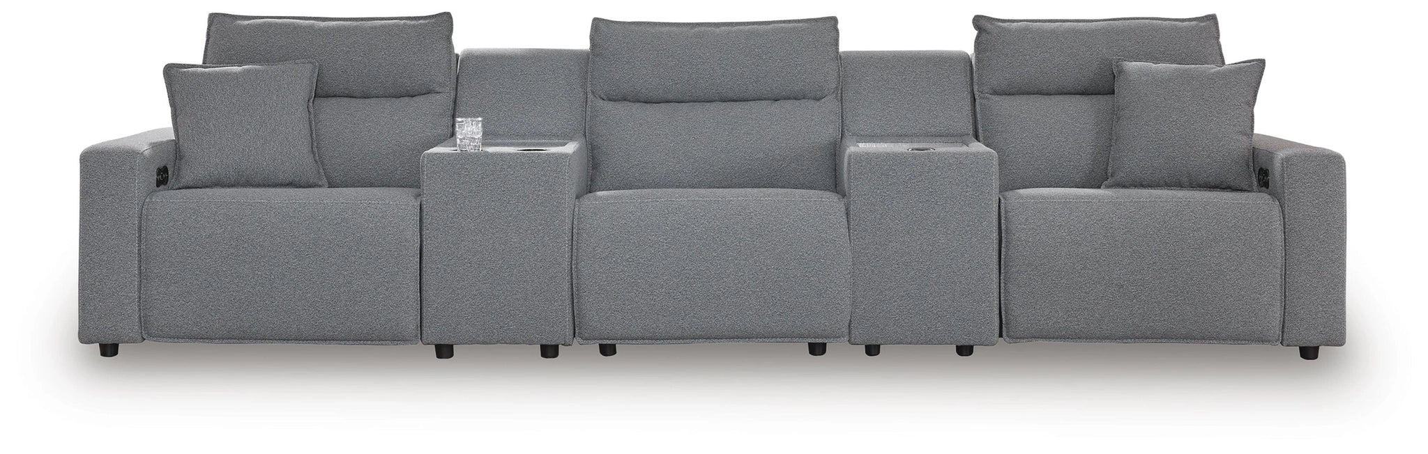 Modmax II 5-Piece Reclining Sectional with Consoles