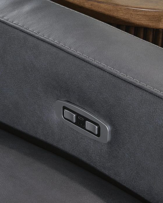 ModZ Power Reclining Sectional with Audio Consoles