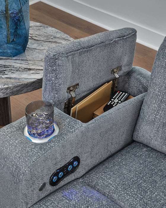 Studio Cave Power Reclining Loveseat with Console