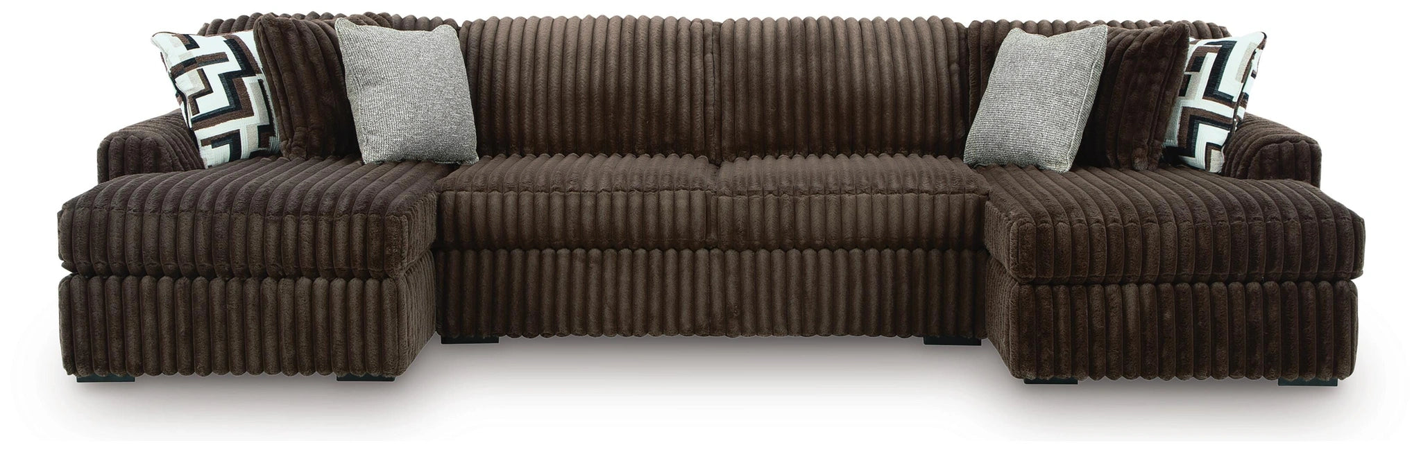 Midnight-Madness Sectional with Chaise