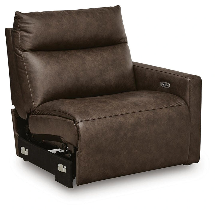 ModZ Power Reclining Sectional with Audio Console