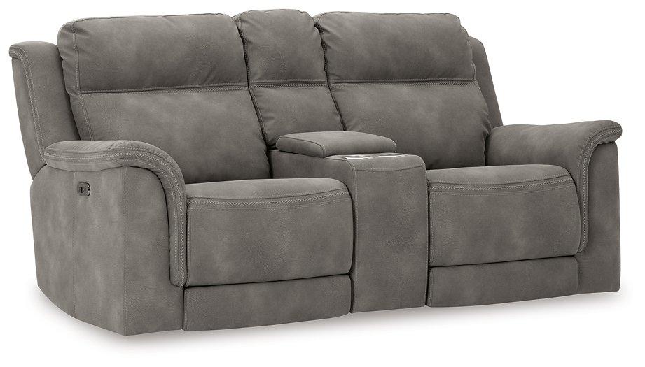 Next-Gen DuraPella Power Reclining Loveseat with Console