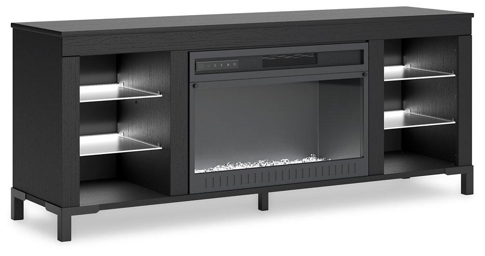 Cayberry 60" TV Stand with Electric Fireplace