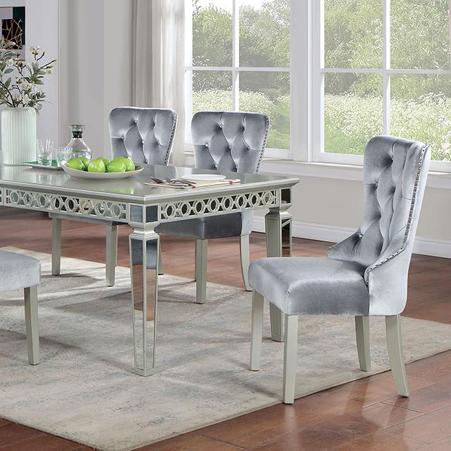 ADALIA Dining Table, Silver image