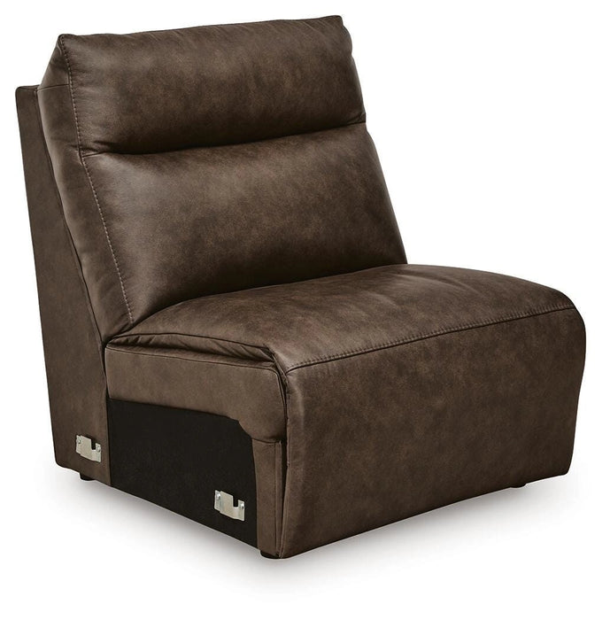 ModZ Power Reclining Sectional with Audio Console
