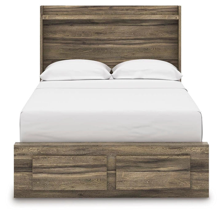 Elbrim Panel Storage Bed