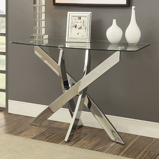 LAILA Chrome Sofa Table image