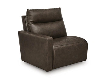 ModZ Power Reclining Sectional Loveseat with Audio Console
